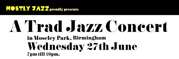 A Traditional Jazz Concert In Moseley Park