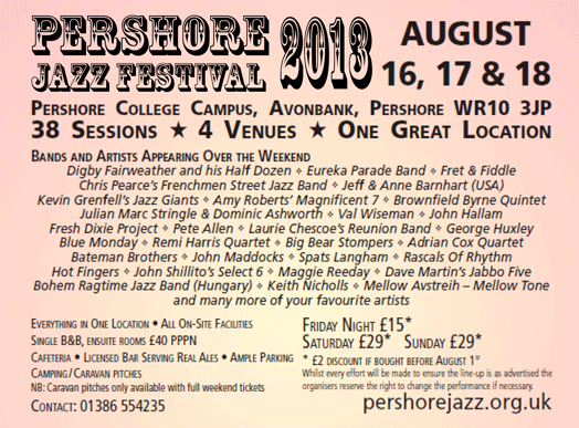 Pershore Jazz Festival